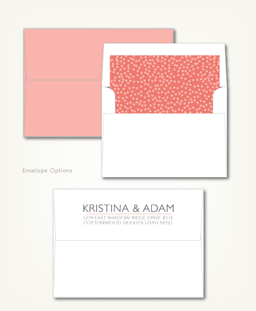 Confetti - Envelope (504x612), Png Download
