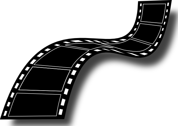Film Strip Clip Art - Clip Art Film (600x427), Png Download