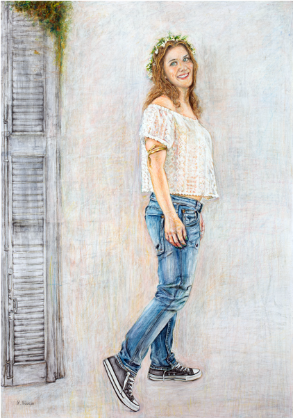 Watercolor, Graphite, Colored Pencils, Crayons And - Photo Shoot (940x600), Png Download