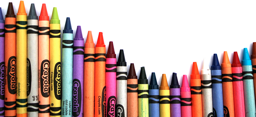 Crayons Transparent Vector Transparent Download - Alcatel Fierce Xl Wallet Case - Colorful Crayons Case (1020x467), Png Download