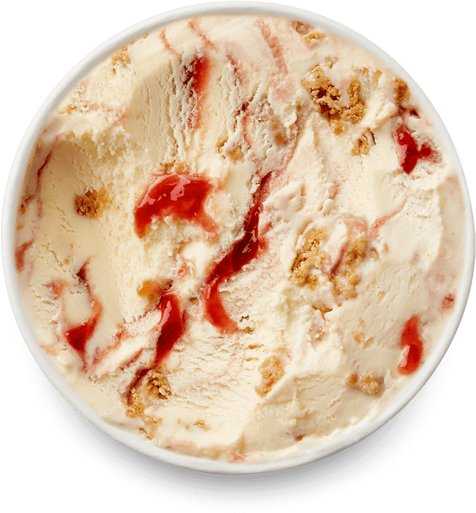 Strawberry Cheesecake - Strawberry-cheesecake - Strawberry Cheesecake Ice Cream Haagen Daz (1024x1024), Png Download