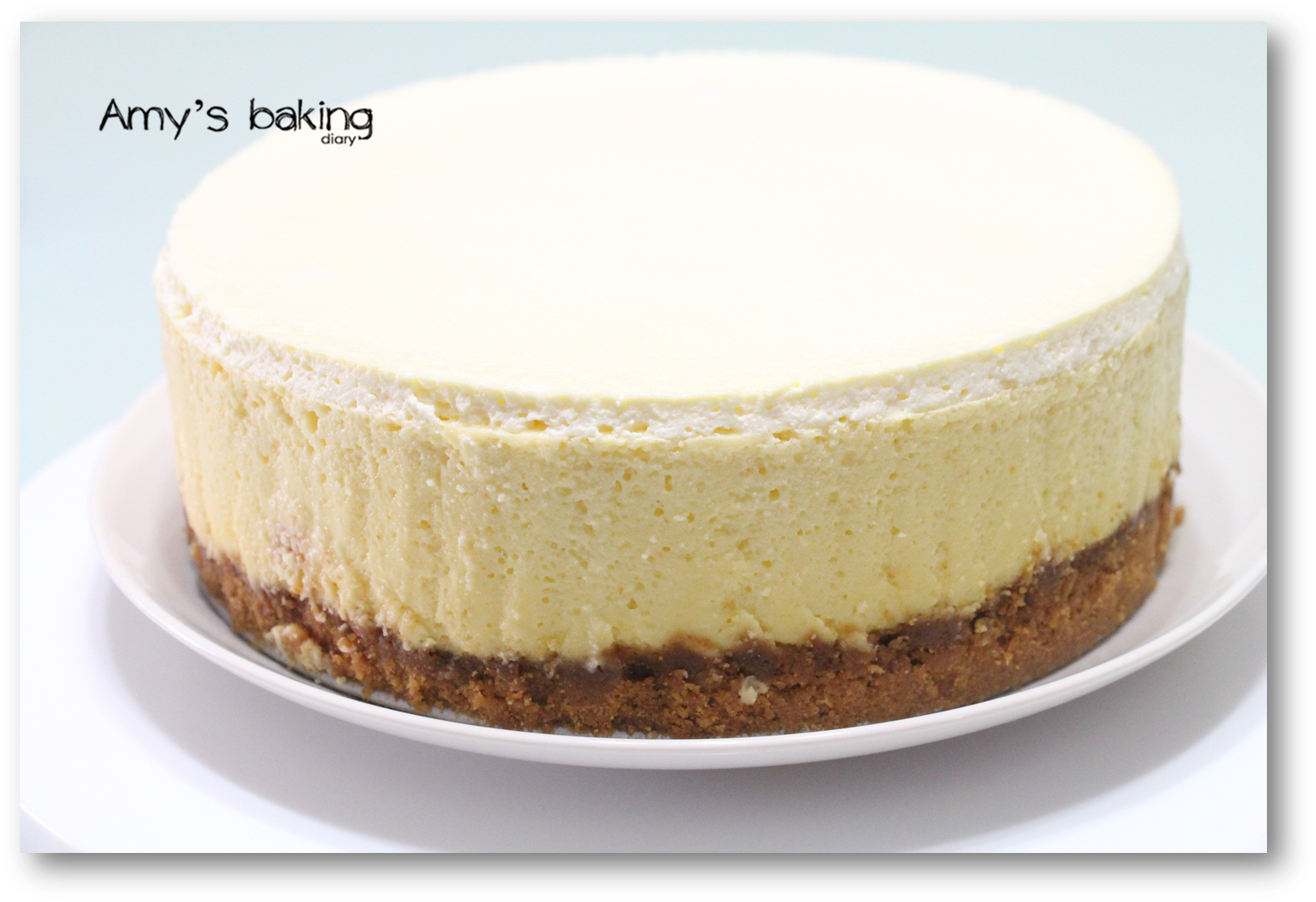 Double-baked London Cheesecake - Cheesecake (1597x1097), Png Download