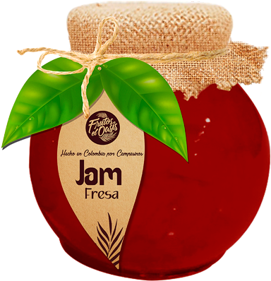 Our Jam Fresa Is A Marmalade Obtained By Cooking Fresh - Bread (400x400), Png Download