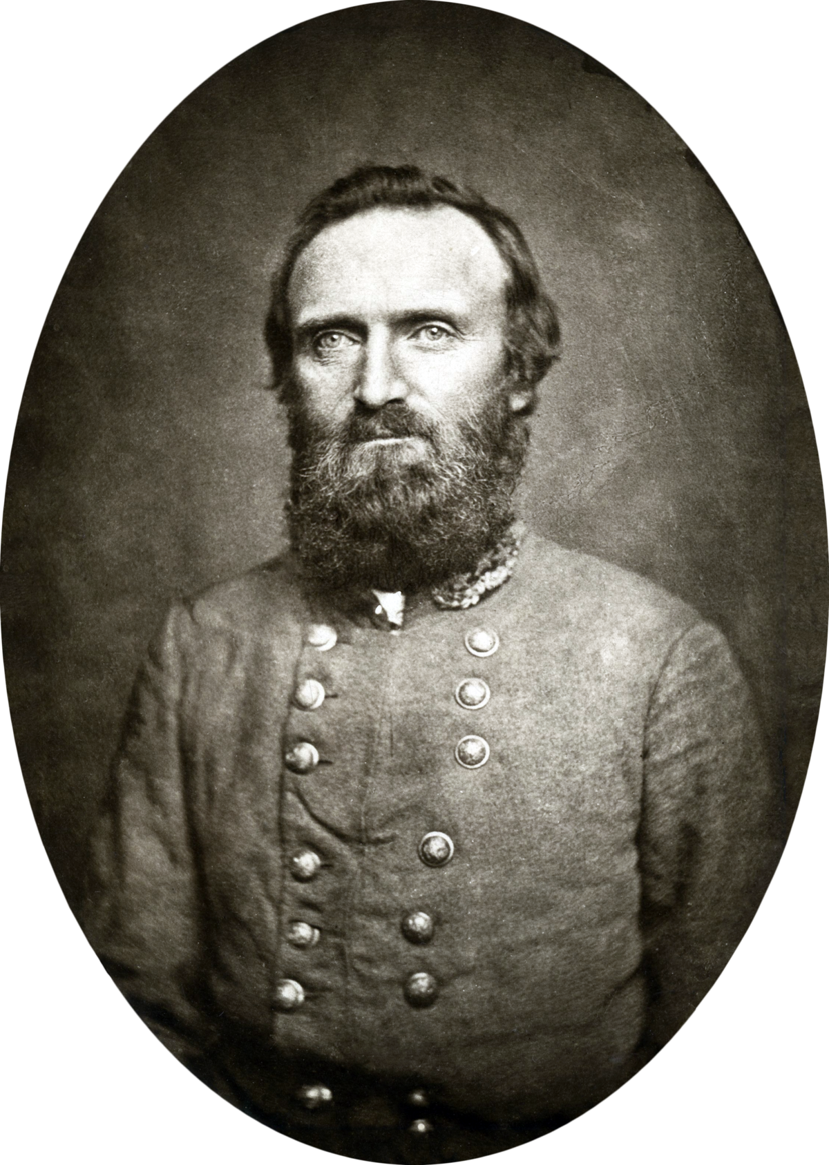Confederate General Thomas J - Stonewall Jackson (420x590), Png Download