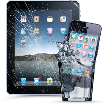 Fone Zone Have Been Great, I Dropped My Windows Phone - Ipad And Iphone Broken Screen (378x369), Png Download