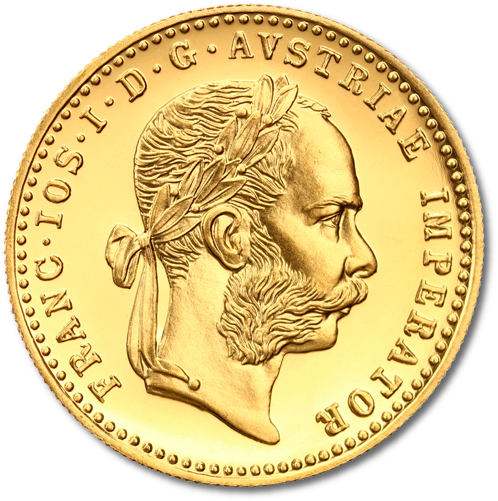 1 Ducat Gold Coin New Edition 1 - Franc Ios Idg Avstriae Imperator 1915 Pret (1026x1026), Png Download
