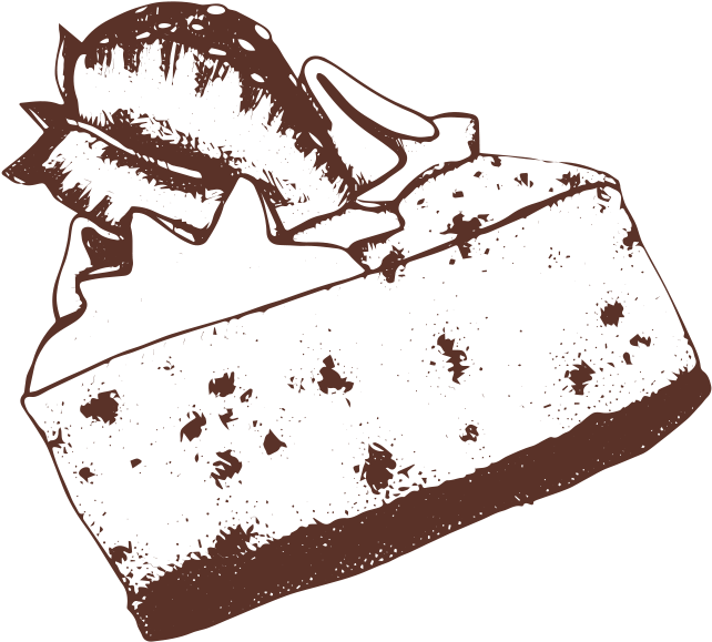 Pintado A Mano De Pastel De Fresa Png Transparente - Strawberry Cake (1000x1000), Png Download