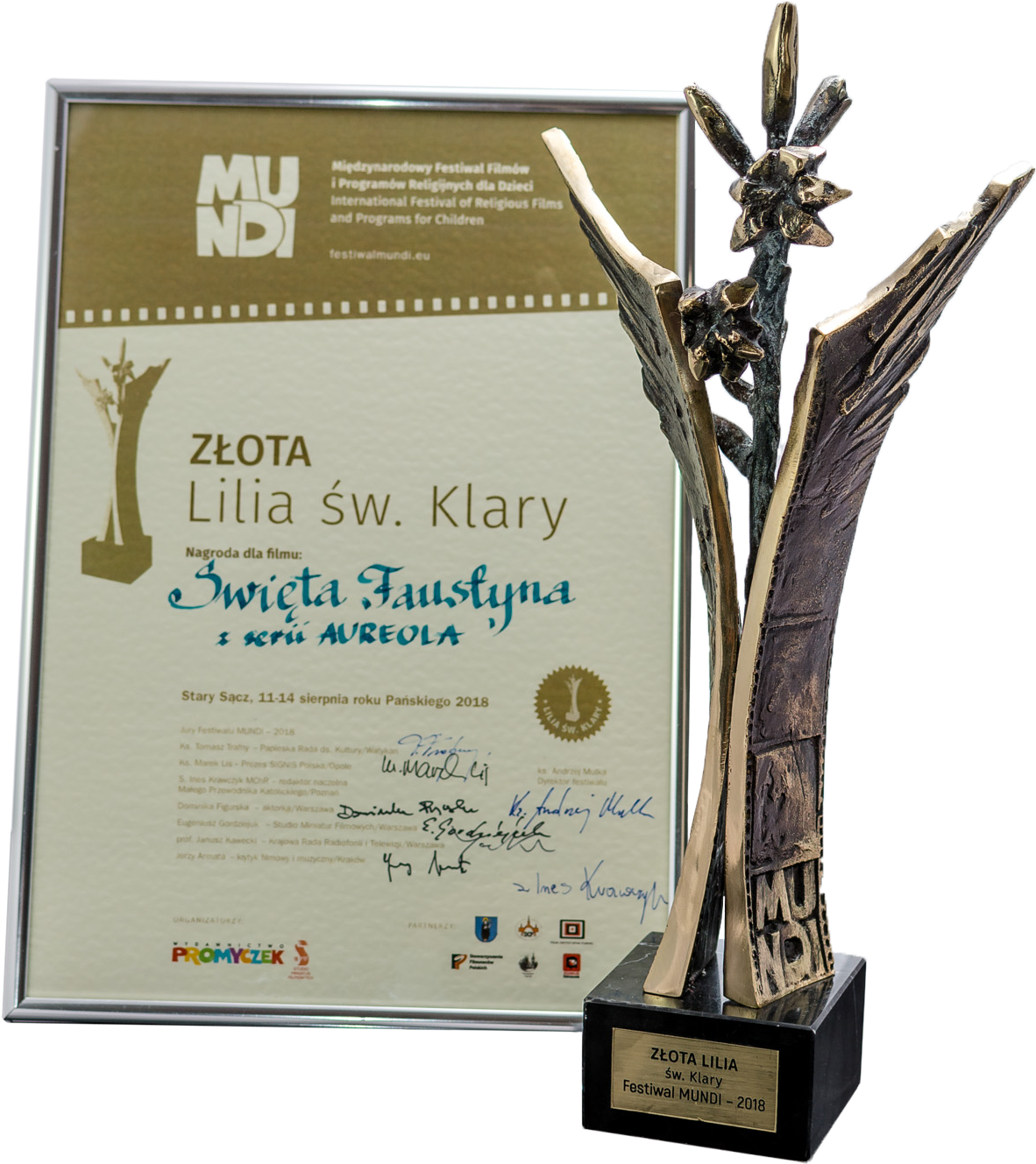 Złota Lilia Św - Lily (1555x1555), Png Download