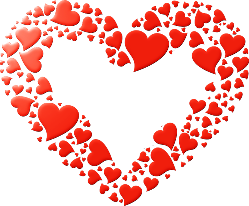 Positivo Siempre - Decoracion Para San Valentin Png (500x414), Png Download