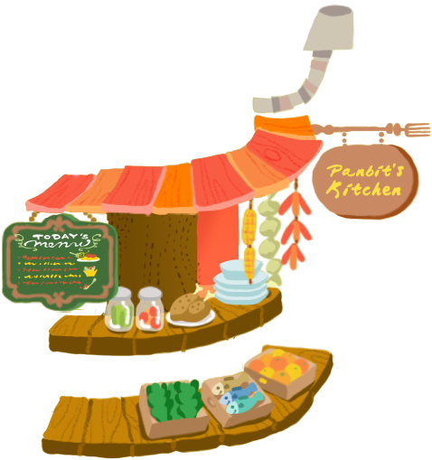 Thai Food Cartoon Png (490x520), Png Download