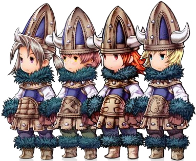 Http - //vignette1 - Wikia - Nocookie - - - Final Fantasy 3 Viking (383x315), Png Download