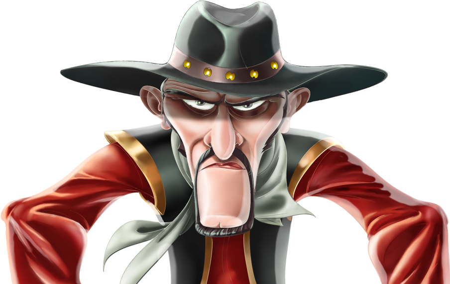 Quick Slinger Slot Game - Slot Game Characters Png (903x600), Png Download