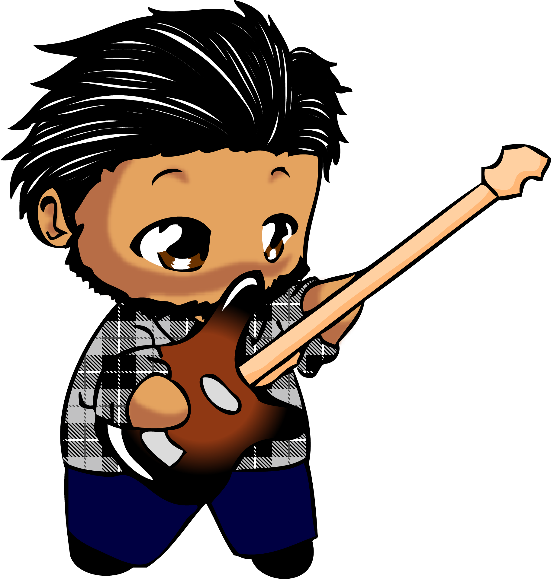 Guitar Players - Guitar (1824x1919), Png Download