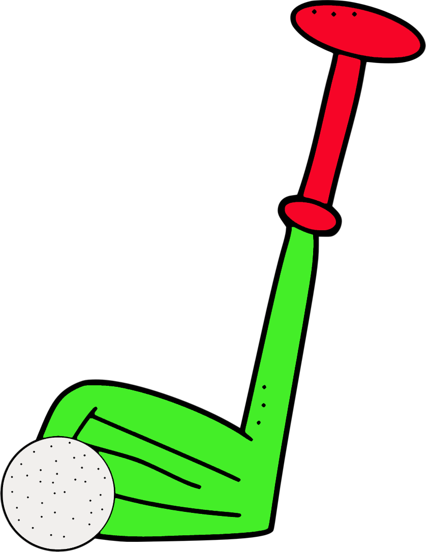 Golf Clip Group Image Library - Putt Putt Clipart (830x1076), Png Download
