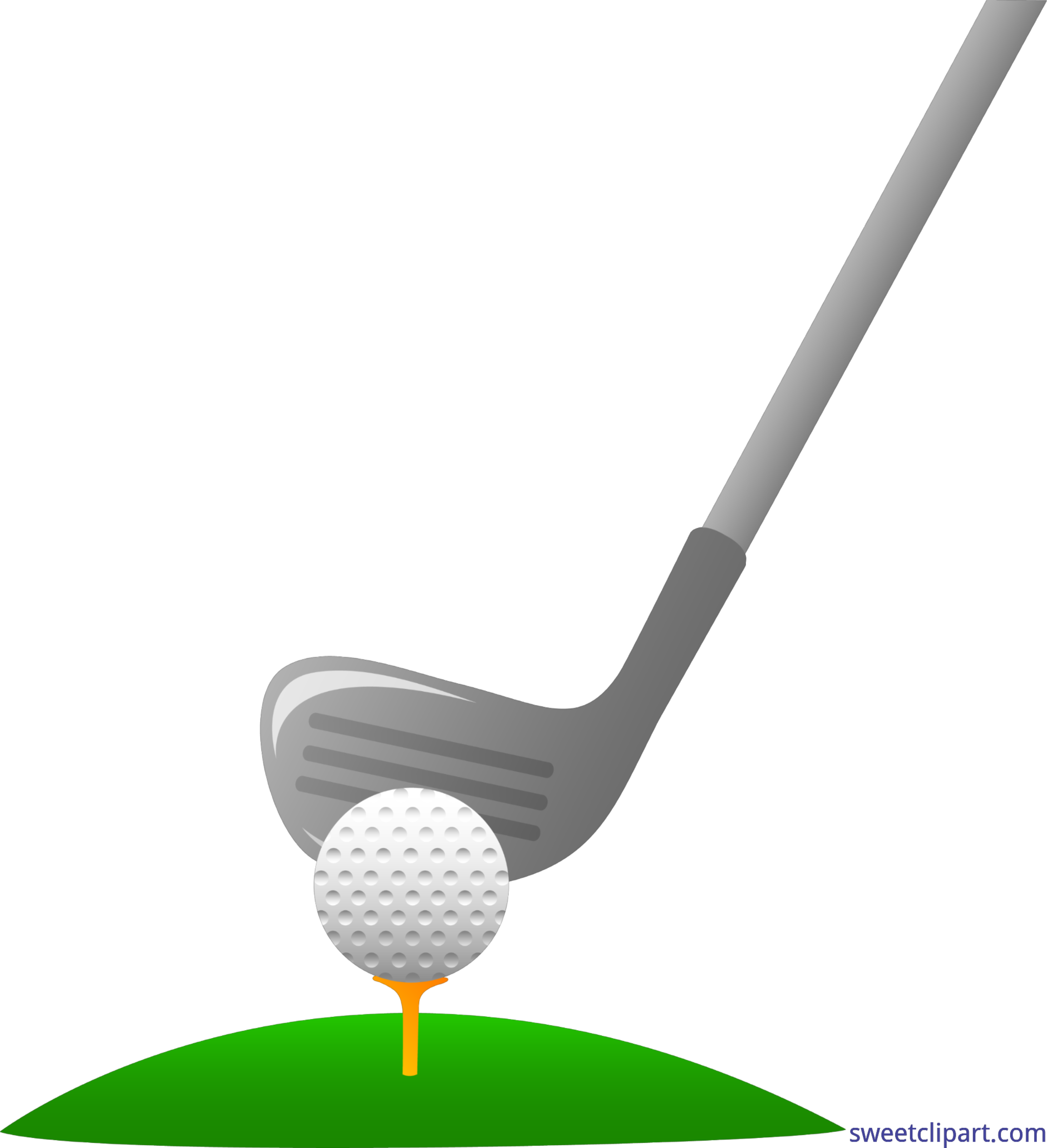 Clip Art Club And Clip Art Sweet - Golf Clip Art (3195x3504), Png Download