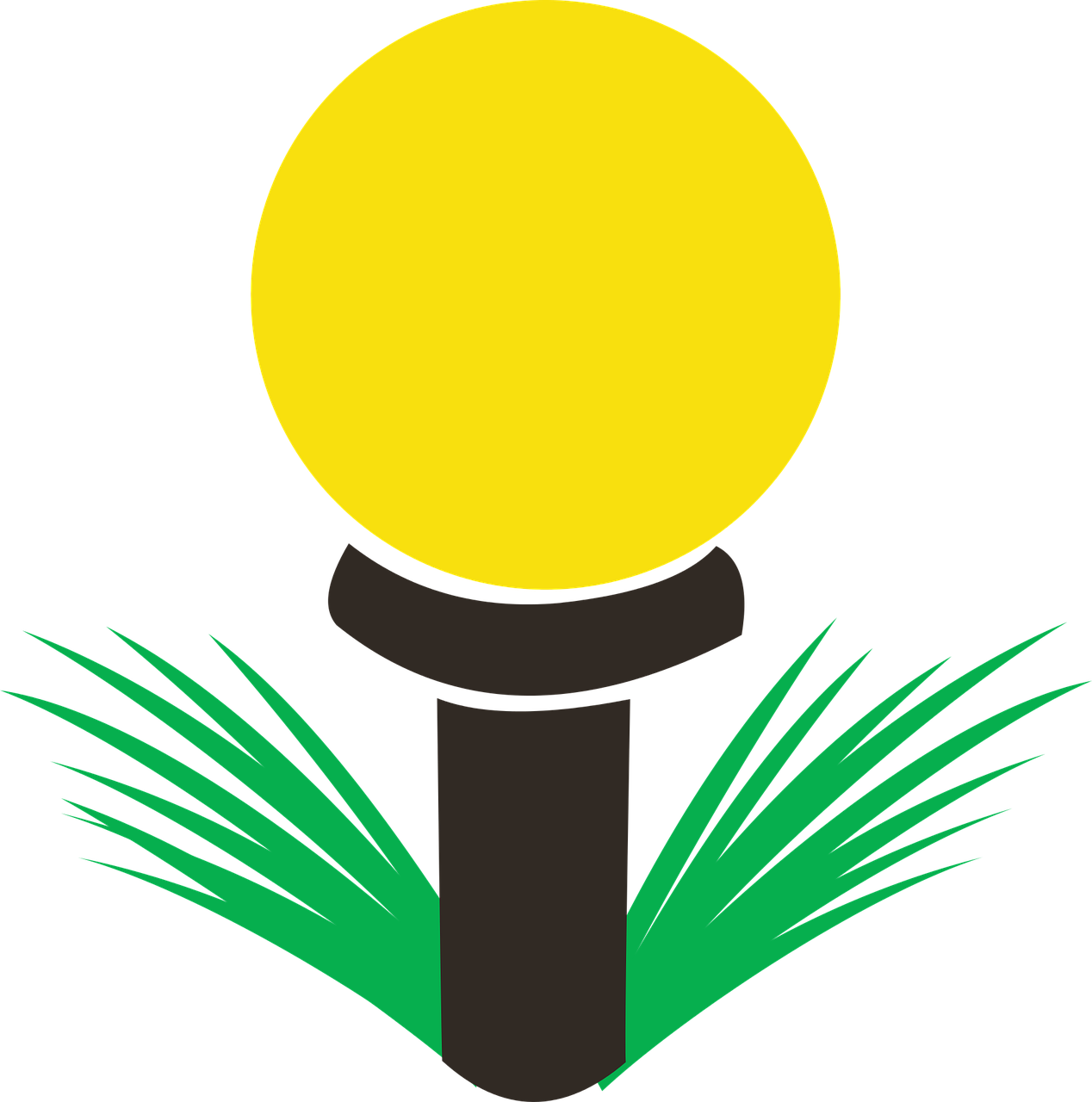 Simple Free Photo From Needpix Com Golfsimplegolf - Illustration (1268x1280), Png Download