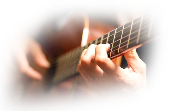 Guitar-player - Guitar (600x383), Png Download