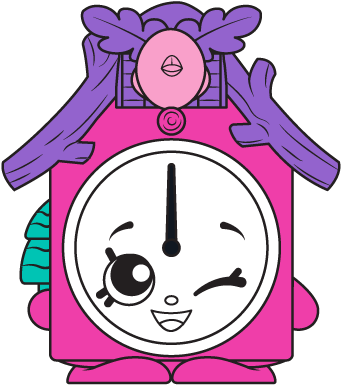 Spks8 Europe Tocky Cuckoo Clock Pink - G.e.t. Emerald Dinnerware 9" Plates (577x506), Png Download