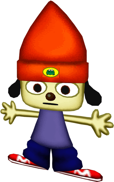 The 10 Cutest Video Game Characters In Gaming History - Parappa The Rapper Model (750x650), Png Download