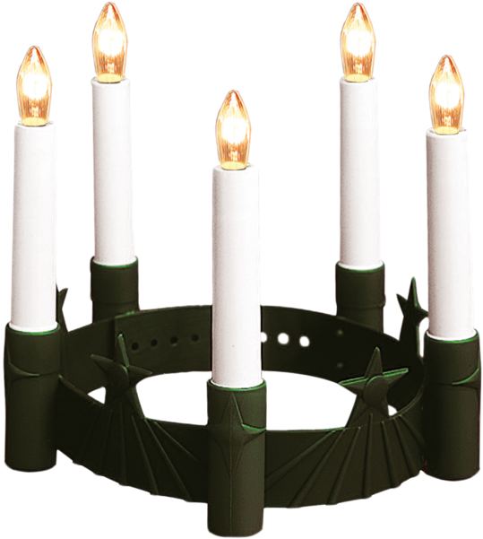 Lucia Crown Santa Lucia - Lucia Ljus Png (600x600), Png Download