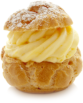Choux Pastry Mix - Pastry (500x450), Png Download