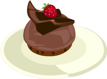 Fancy French Pastry - French Pastries Png (357x357), Png Download