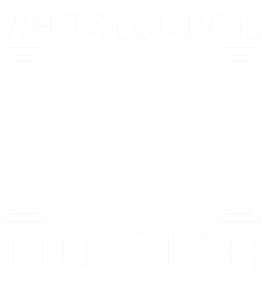 White Columns At Kingston (400x400), Png Download