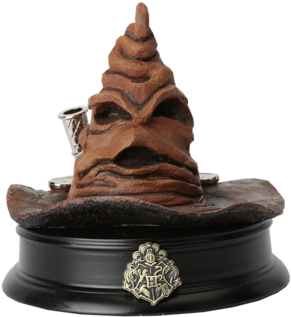 Officiel Harry Potter Choixpeau Pen Holder Bureau Affichage (422x480), Png Download