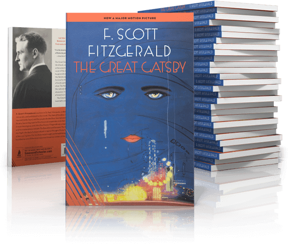 The Great Gatsby Paperback - Great Gatsby By F. Scott Fitzgerald (600x600), Png Download