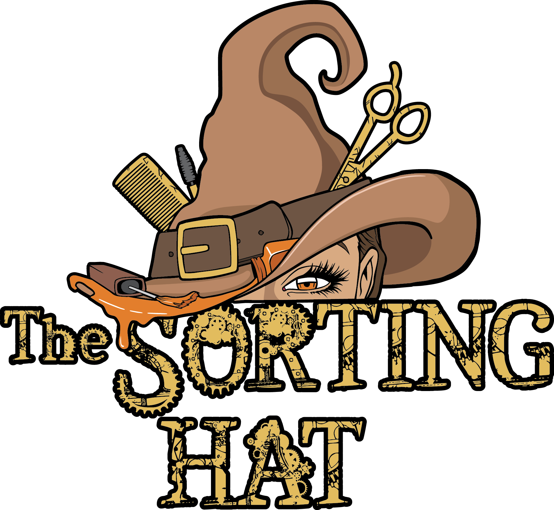 The Sorting Hat Salon (1867x1719), Png Download
