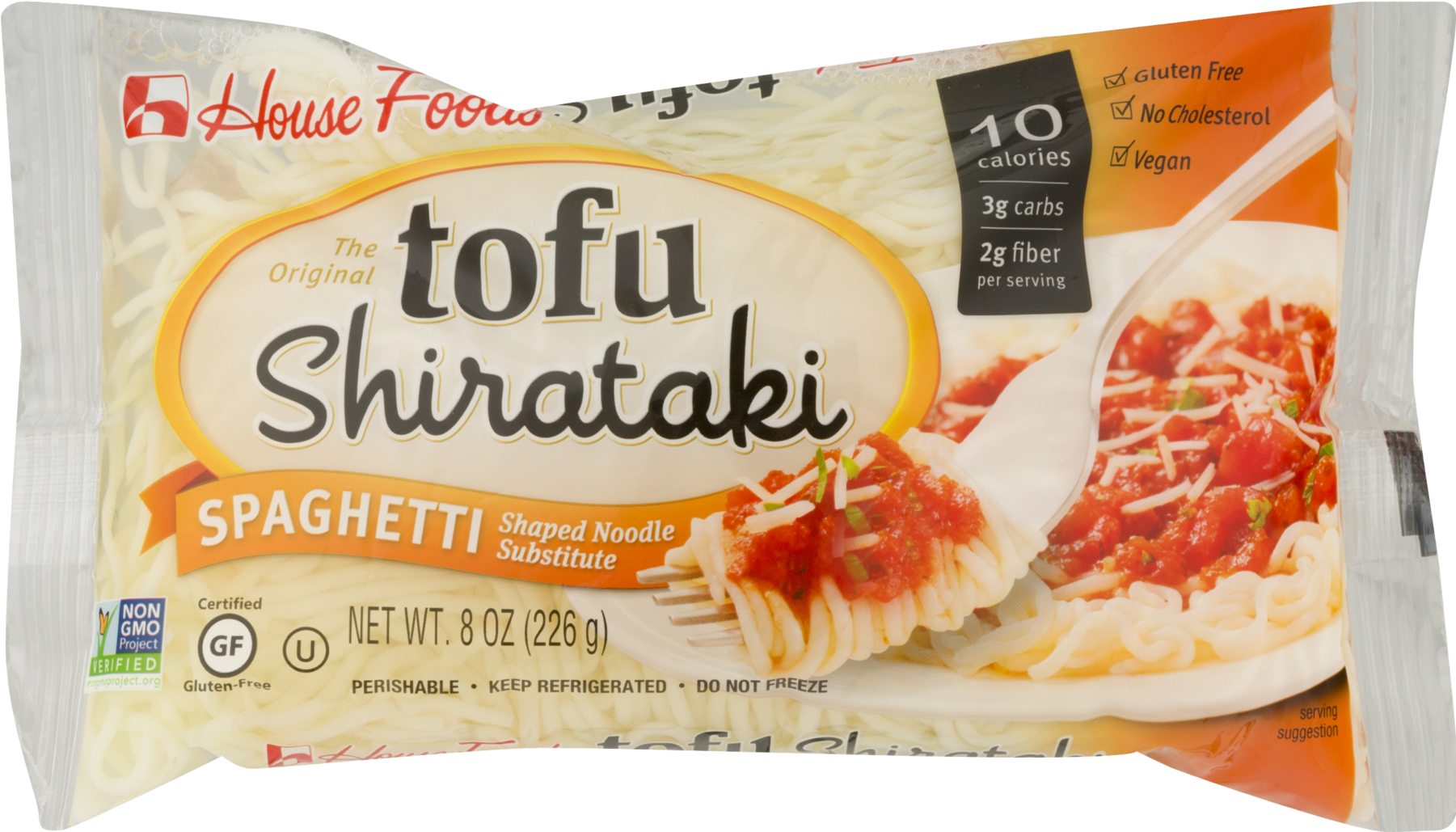 House Foods Tofu Shirataki - Spaghetti (13 Kcal/100g) (1800x1800), Png Download