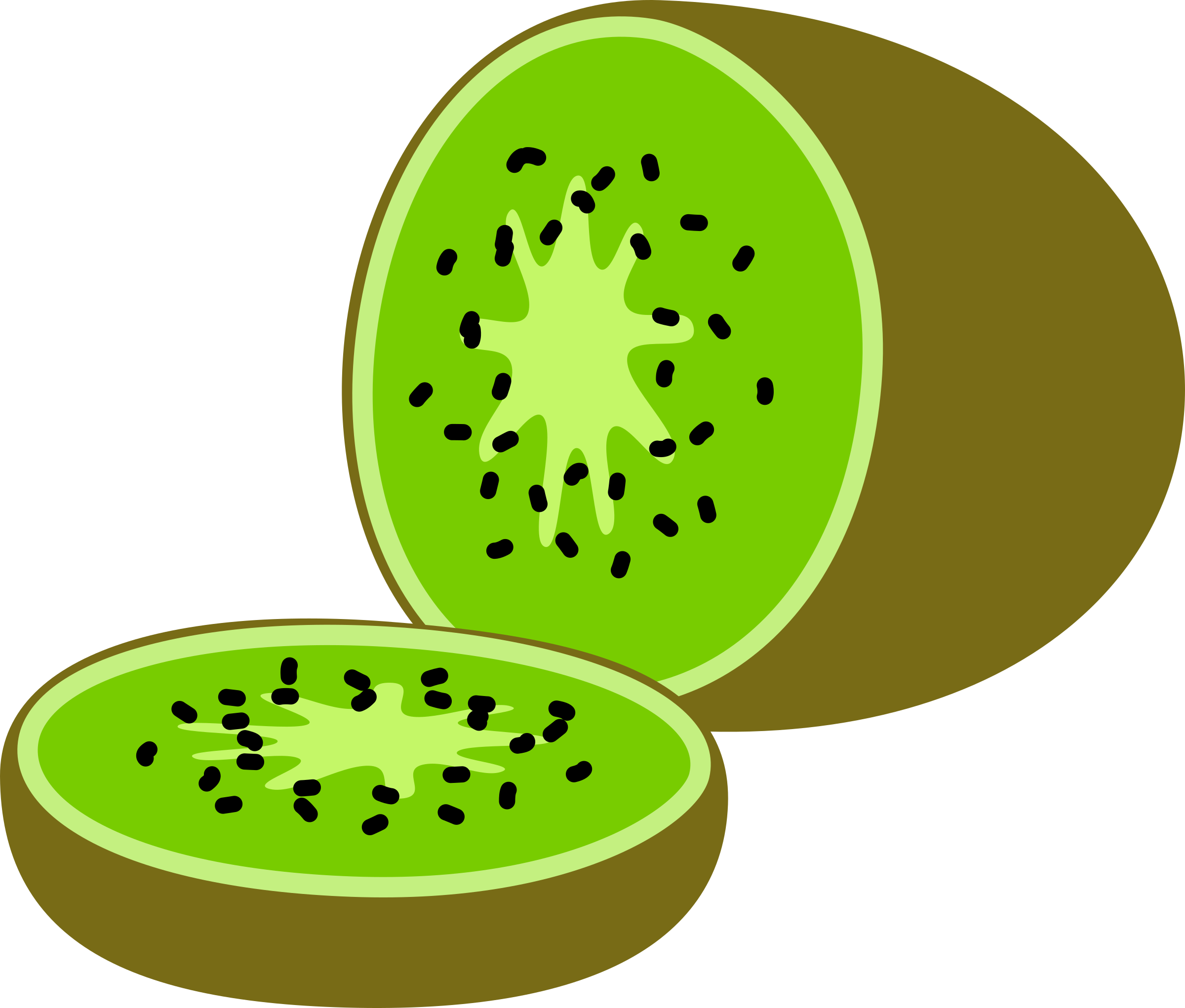 Svg Transparent Of Typegoodies Me - Kiwi Clip Art (2400x2042), Png Download