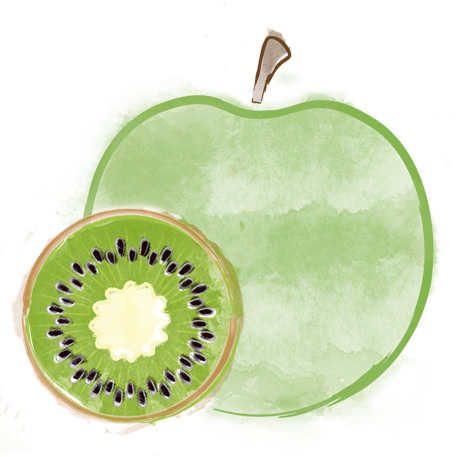 Juice - Watercolor Painting (457x457), Png Download