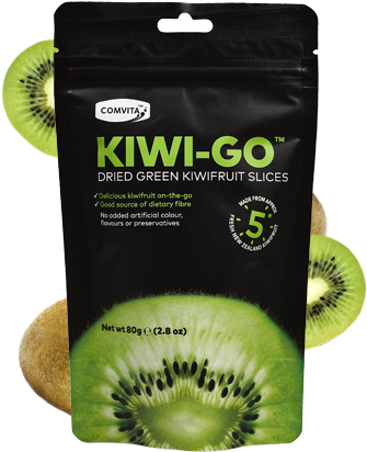 Kiwifruit Slices Comvita Kiwi Go (420x480), Png Download