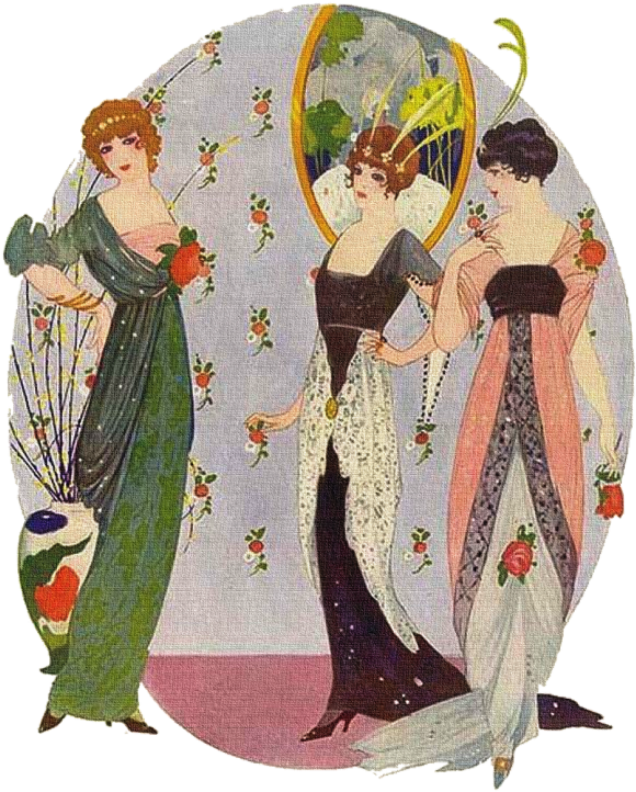 Ladies Should Dress To Impress With Those Slip Dresses, - 1914 Fashion (650x794), Png Download