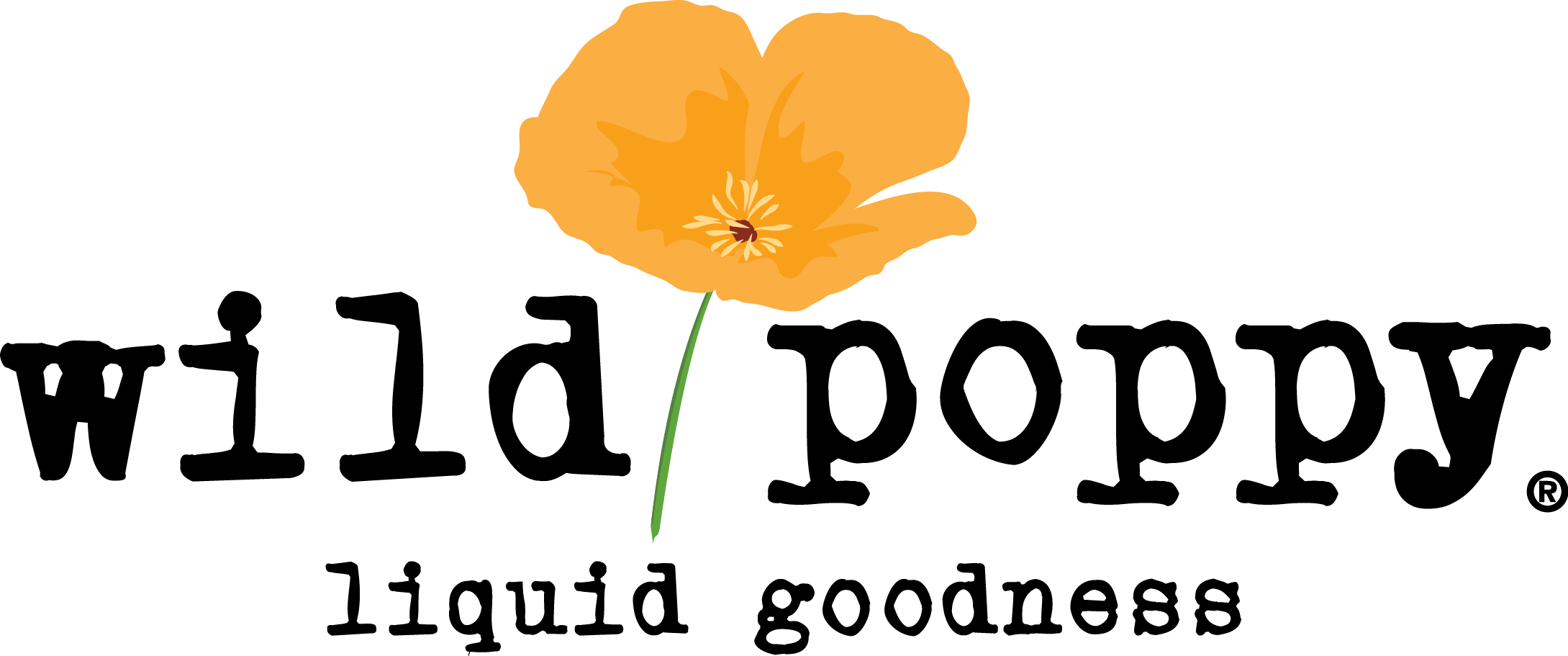 Logo Wild Poppy Tag - Wild Poppy Logo (2179x911), Png Download