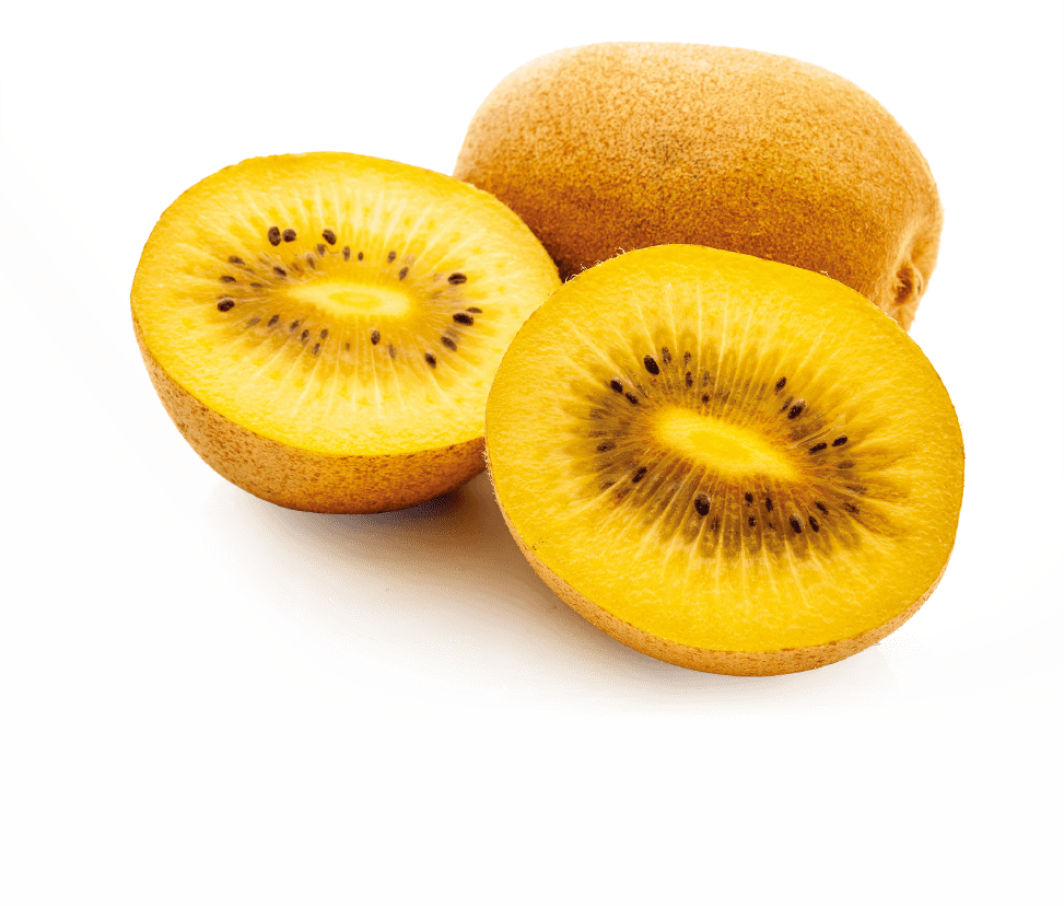 Gold Kiwi - Golden Kiwifruit (973x828), Png Download