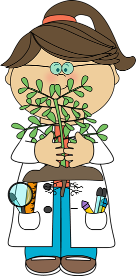 Scientist Clipart Baby - Plants Science Clipart (272x550), Png Download