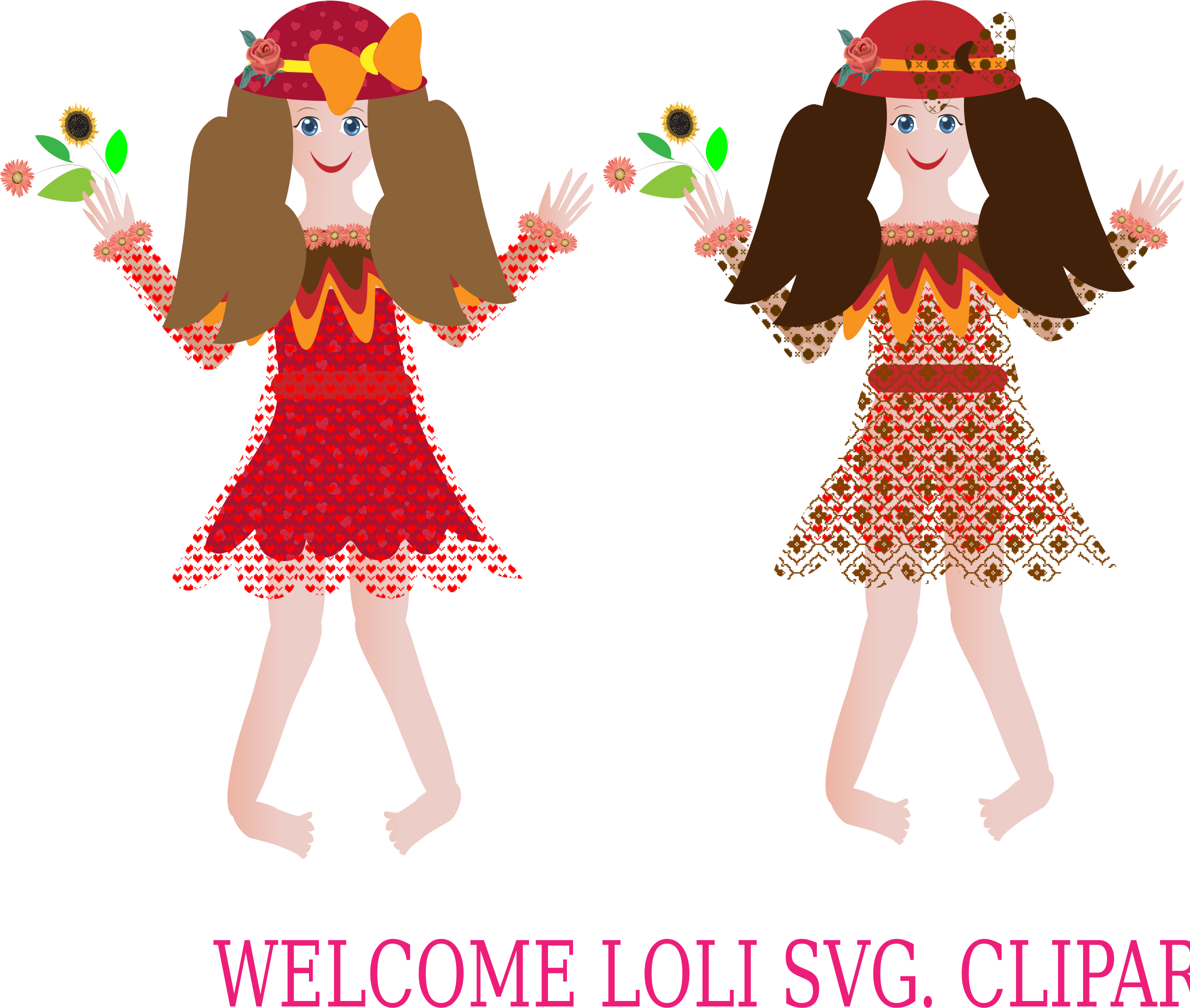 This Free Icons Png Design Of Welcome Loli Clipart (2380x2017), Png Download