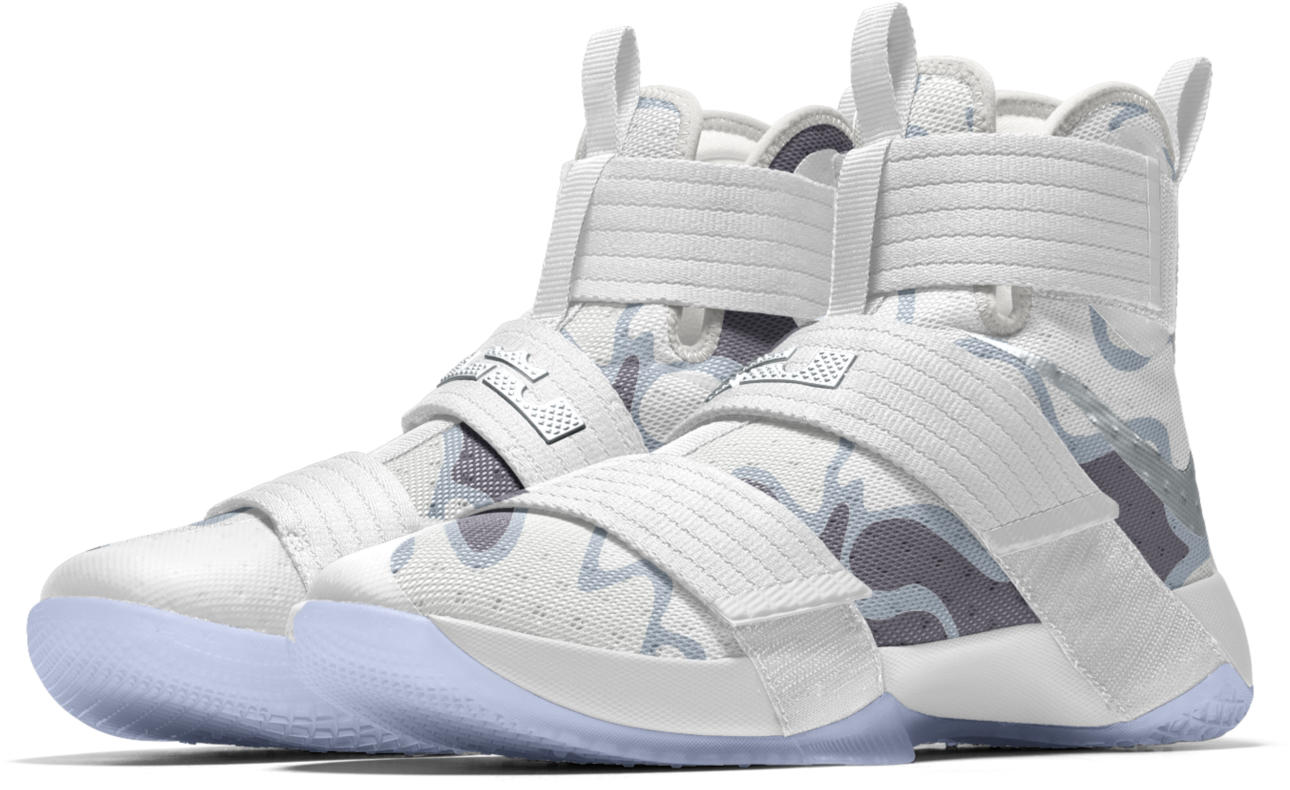 Lebron X Shoes White Size - Nike (1500x1500), Png Download