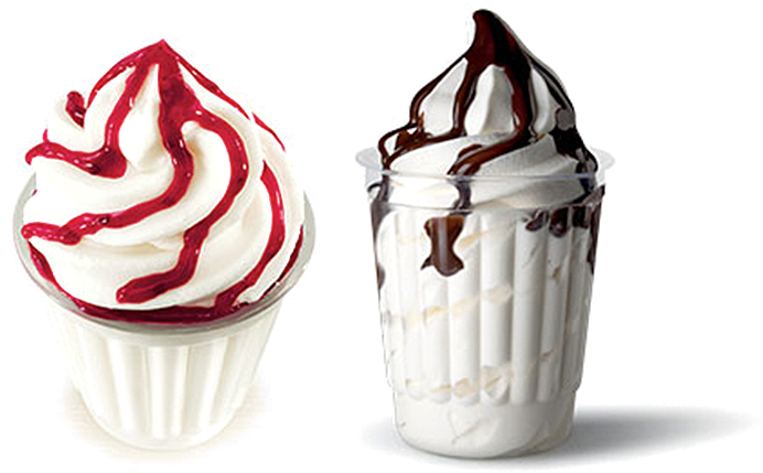 Kfc Zimbabwe Sundae - Whipped Cream (1282x478), Png Download
