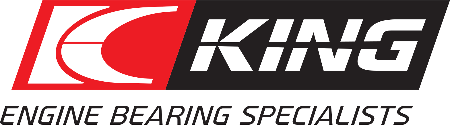 King Logo-on White With Tag - King Engine Bearings Logo (1710x533), Png Download