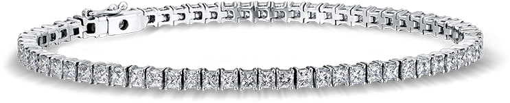 Shimansky My Girl Diamond Tennis Bracelet - Product (800x800), Png Download