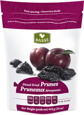 626394107523-prunes - Basse Dried Fruits Pitted Prunes (400x400), Png Download