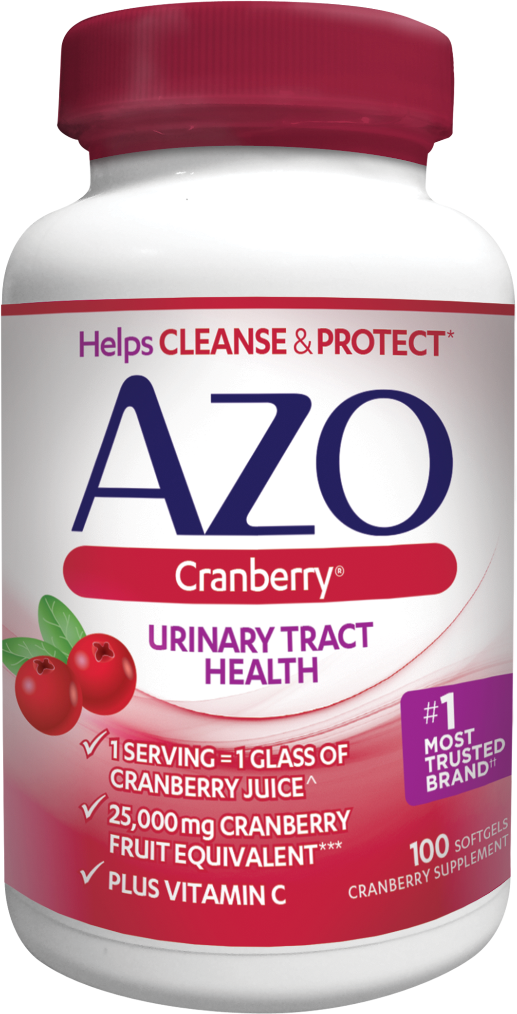 Azo Cranberry Softgels - Cranberry Pills For Uti (1632x2100), Png Download