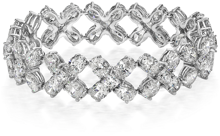Diamond Bracelet Design Png (800x800), Png Download