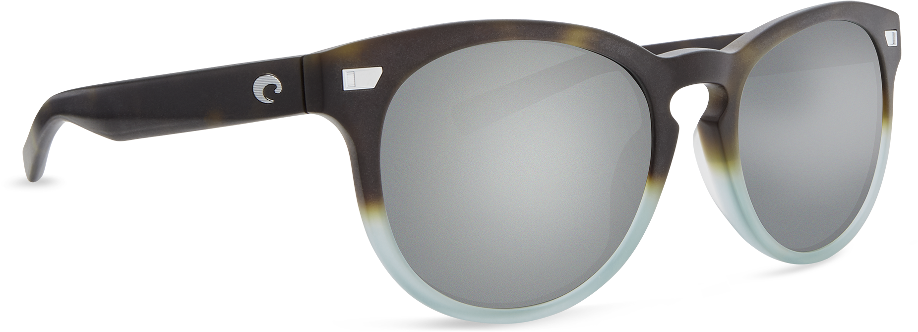 Costa Del Mar Del Mar Sunglasses In Matte Tide Pool, - Costa Del Mar (2000x1000), Png Download