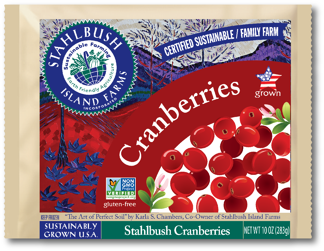 Known For Their Tart After-bite, Cranberries Are Unlike - Stahlbush Island Farms (1254x938), Png Download