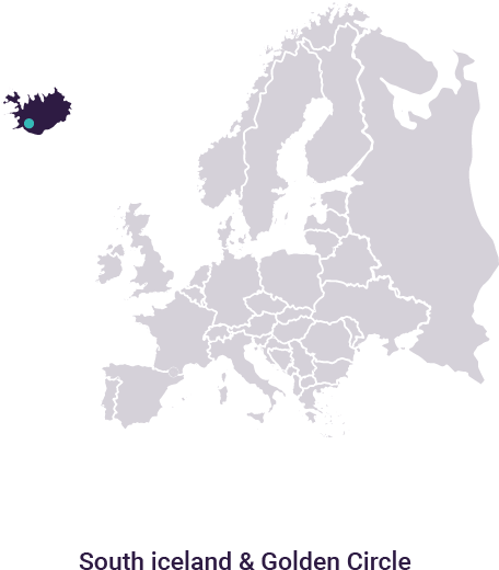 South Iceland & Golden Circle - Language Families In Europe (501x701), Png Download