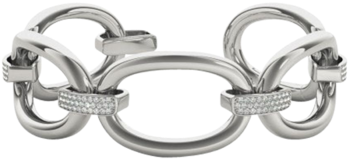 1.35 Carat Si1 White Round Diamond Bracelet Fashion (400x400), Png Download